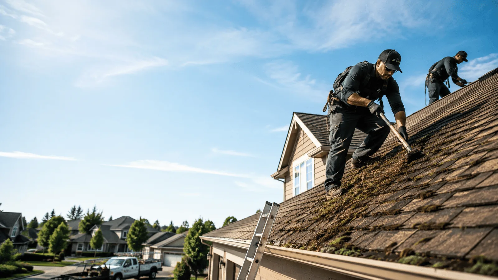 Roof Moss Removal in Salem, WI near me